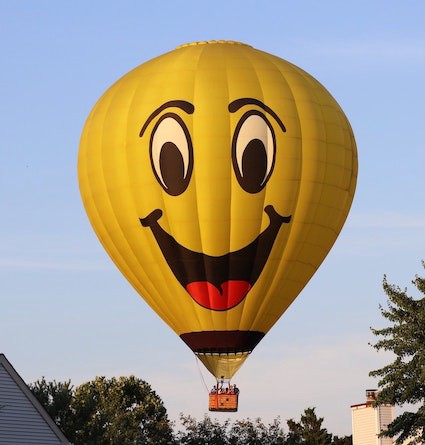 Happy Hot-air Ballon